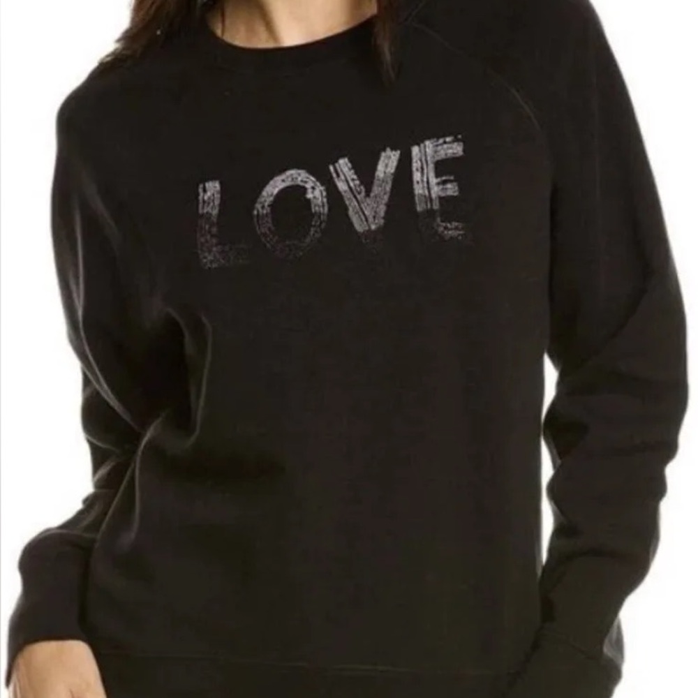 Zadig & Voltaire Black Graphic Sweatshirt